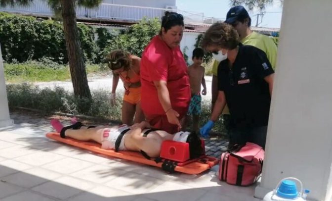 Καρφώθηκε μεταλλικό αντικείμενο στο κεφάλι 11χρονου στις Αλυκές Βόλου