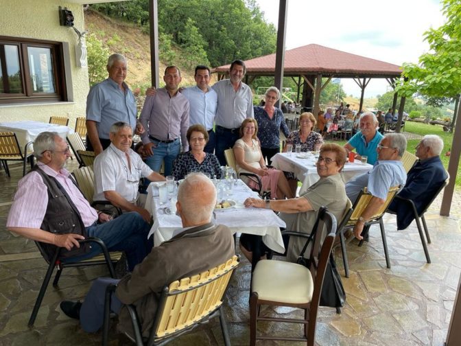 Στη Βλαχάβα Καλαμπάκας ο υπουργός Ενέργειας Κώστας Σκρέκας