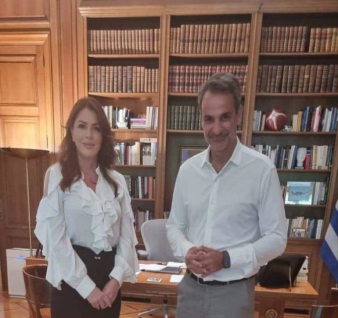 Συνάντηση με τον Πρωθυπουργό είχε η κα.Κατερίνα Παπακώστα, για κρίσιμα ζητήματα του νομού Τρικάλων