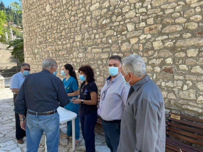 Ο ΕΟΔΥ στο Γαρδίκι για δωρεάν rapid tests