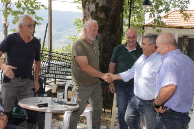 Περιοδεία Μαράβα στο Μυρόφυλλο και την Κορυφή