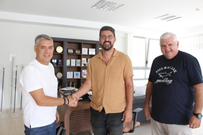 Συνάντηση Κ. Αγοραστού με τον εκπρόσωπο της εταιρίας παραγωγής Blonde