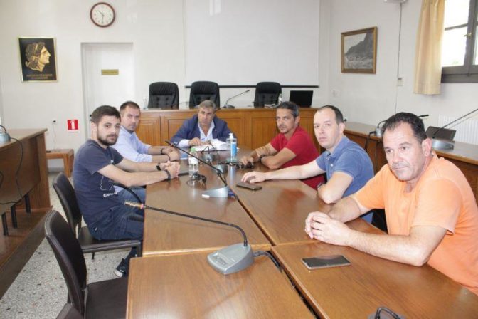 Συνάντηση Μαράβα με το Δ.Σ. του Εμπορικού Συλλόγου Πύλης