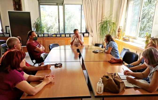 Εποικοδομητική συνεργασία Παπαστεργίου - ΕΛΜΕΤ για τα εκπαιδευτικά θέματα στον Δ. Τρικκαίων