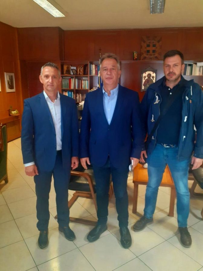 Συνάντηση Χρήστου Μιχαλάκη με τον Αξιωματικό Σύνδεσμο της Πρεσβείας της Κύπρου