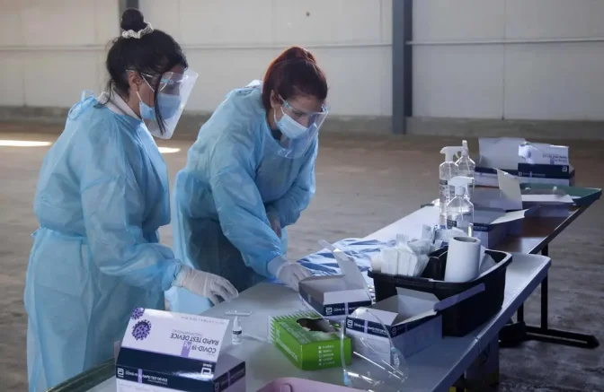 16 θετικά rapid tests σήμερα στα Τρίκαλα