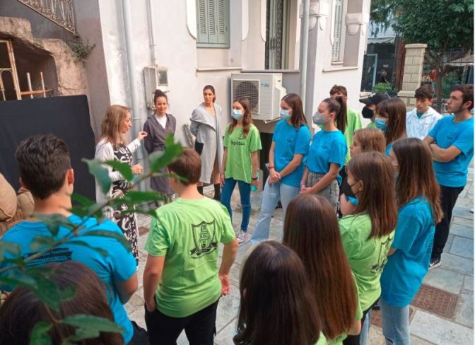 Το 5ο Γυμνάσιο στο Ίδρυμα Λεωνίδα Μακρή και στα «Ζωντανά Εδάφη»