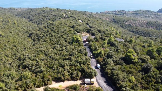 Νέα ασφαλτόστρωση στο δρόμο Προμύρι – Κατηγιώργης από την Περιφέρεια Θεσσαλίας