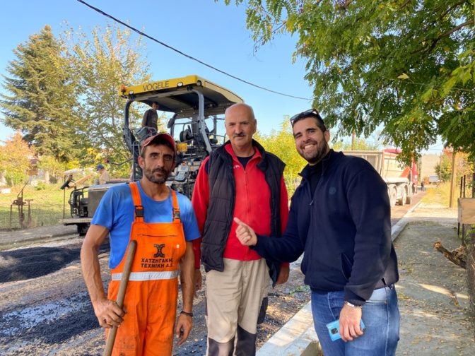 Νέες παρεμβάσεις σε γειτονιές και δρόμους των Τρικάλων