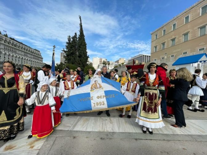 Ο Αγοραστός στην εκδήλωση της Πανθεσσαλικής Στέγης για τα 141 χρόνια Ελεύθερη Θεσσαλία