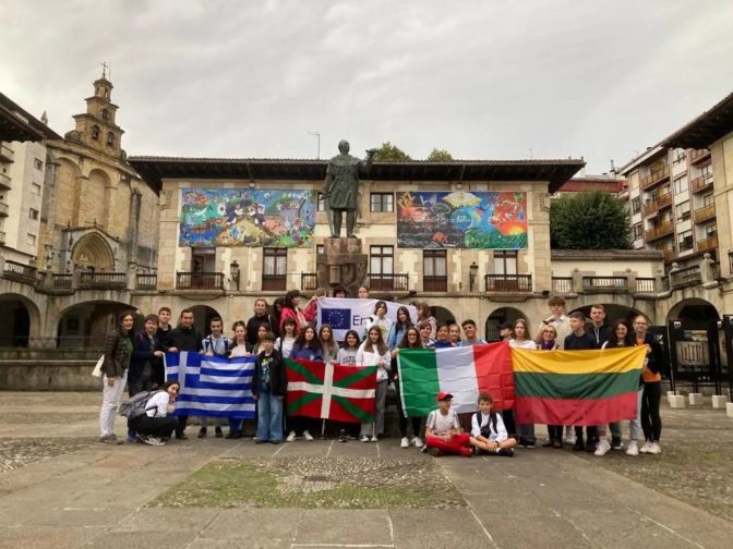 Το 7ο Πειραματικό Γυμνάσιο Τρικάλων στο Laudio της Ισπανίας