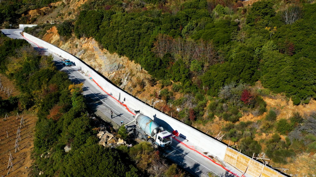 Ενίσχυση της ευστάθειας στην παράκαμψη Κρανιάς