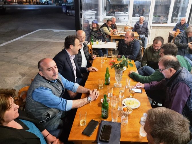 Συνεχίζονται οι επαφές της δημοτικής αρχής με κατοίκους χωριών του Δήμου Τρικκαίων