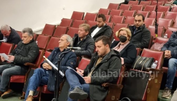 Με ένταση και η χθεσινοβραδινή συνεδρίαση του Δήμου Μετεώρων