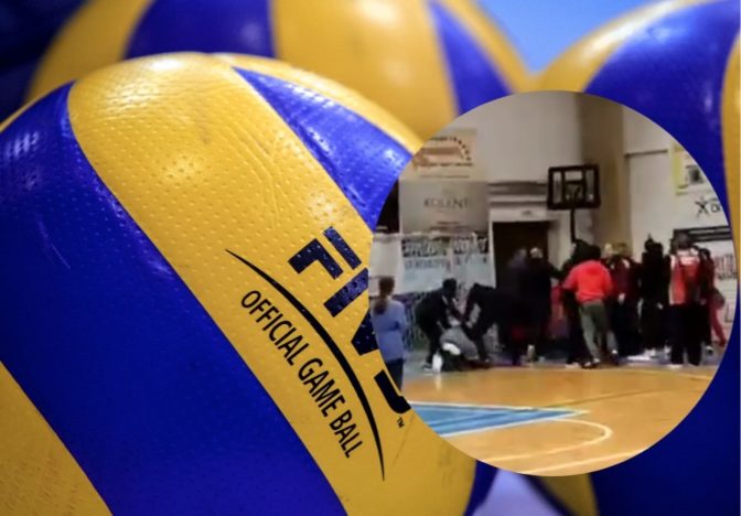 Άγριο ξύλο μεταξύ οπαδών της ΑΕΛ και του Ολυμπιακού Βόλου (βίντεο)