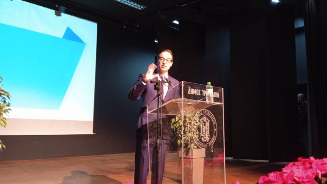 «Άνοιξε» την αυλαία του προεκλογικού του αγώνα ο Μικέλης Χατζηγάκης