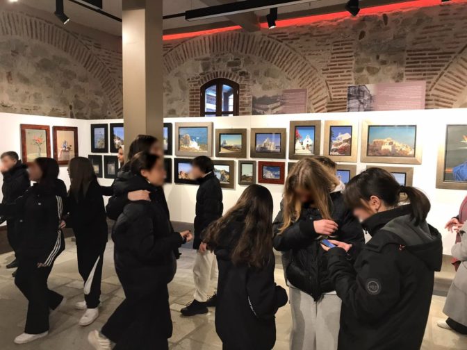 Το 7ο Γυμνάσιο Τρικάλων στο Μουσείο Τσιτσάνη