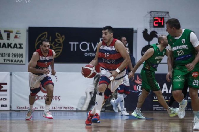 Με προσοχή στη Νίκαια για να διευρύνει και άλλο το σερί ο ΑΟ Τρίκαλα