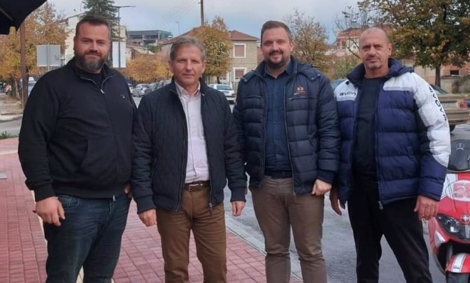 Εποικοδομητική συνάντηση Αναστασίου με τον πρόεδρο της Πανελλήνιας Ομοσπονδίας Εργαζομένων ΔΕΥΑ