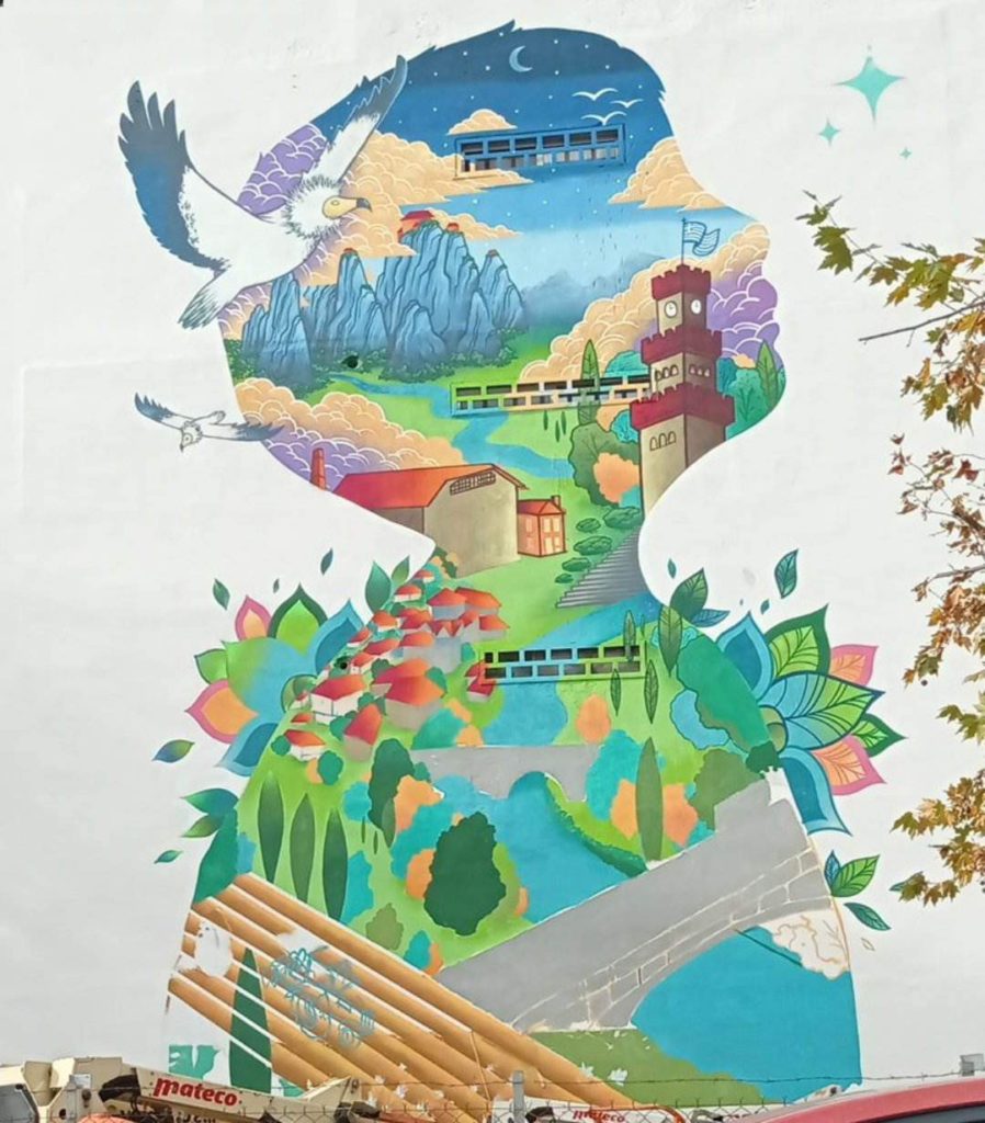 Κάτι παραπάνω από εντυπωσιακό το νέο graffiti στα Τρίκαλα