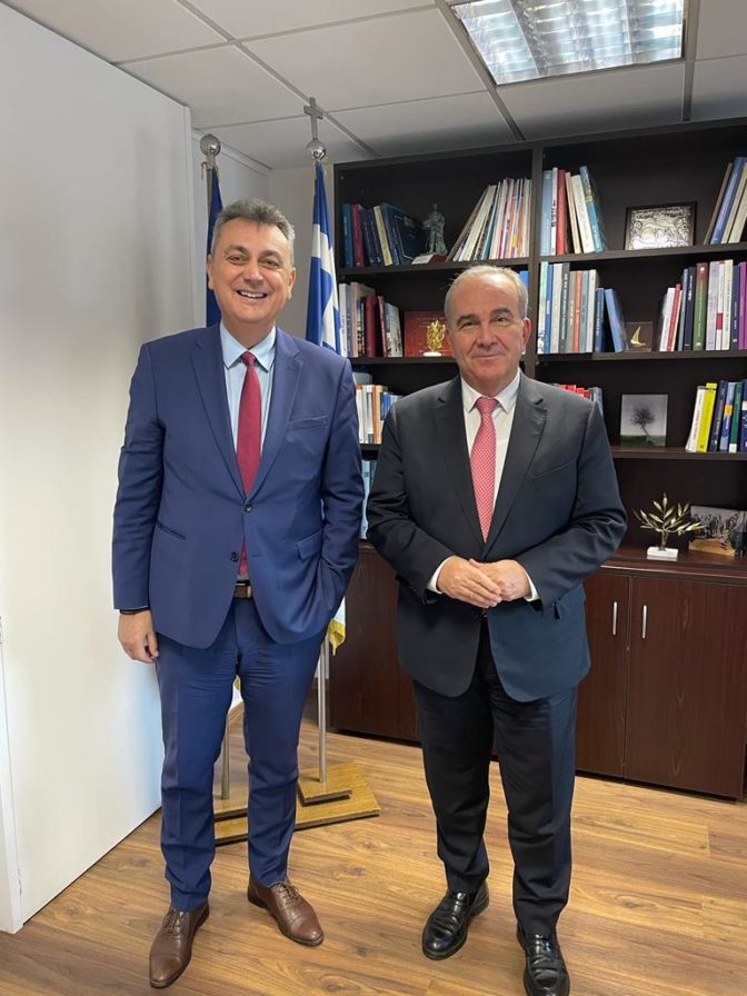 Συνάντηση Γιώργου Κωτσού με τον Αναπληρωτή Υπουργό Ανάπτυξης