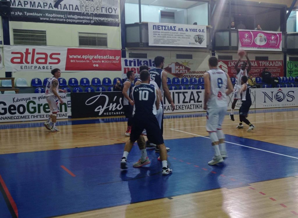 Εύκολο απόγευμα και 5 στα 5 για τον ΑΟ Τρίκαλα