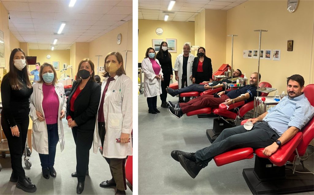 Εβδομάδα αιμοδοσίας για την ενίσχυση της τράπεζας αίματος του ΣΘΕΒ