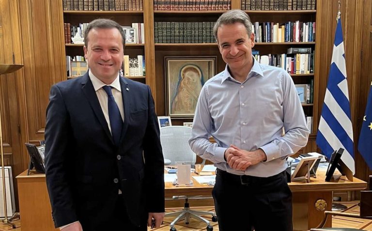 Με τον Πρωθυπουργό συναντήθηκε ο Θανάσης Λιούτας
