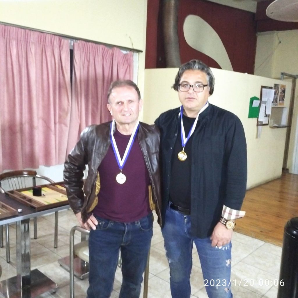 Συναρπαστικά ολοκληρώθηκαν οι διοργανώσεις για το αγωνιστικό τάβλι στη Λάρισα