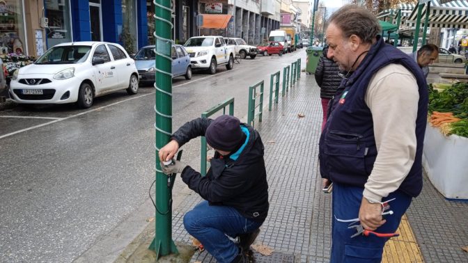 Επιχείρηση …ξεστόλισμα στο κέντρο των Τρικάλων