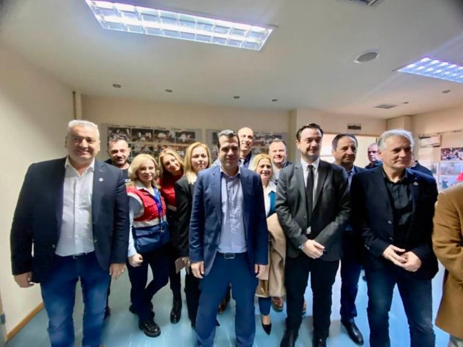 Διήμερο με τον Πλεύρη για τους Τρικαλινούς υγειονομικούς Διοικητές