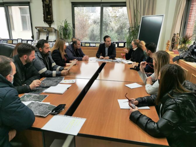 Συνεργασία και συντονισμός Δ. Τρικκαίων – εταιρειών για τις ασφαλτοστρώσεις