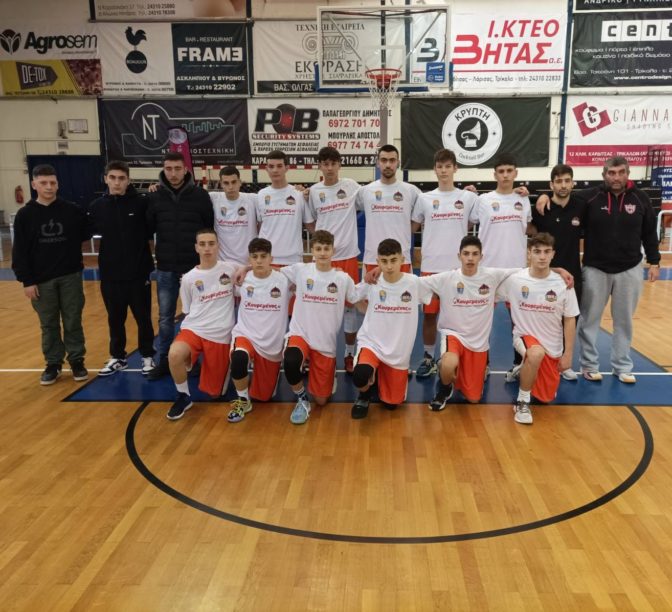 Προχωρά αήττητη η παιδική ομάδα των Trikala Basket