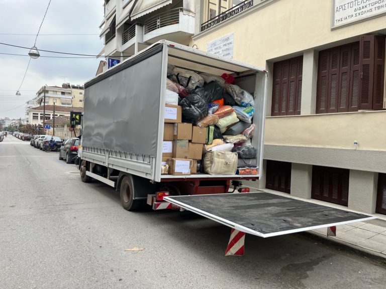 Συγκινητική και εξαιρετικά μεγάλη η βοήθεια των τρικαλινών σε Συρία – Τουρκία