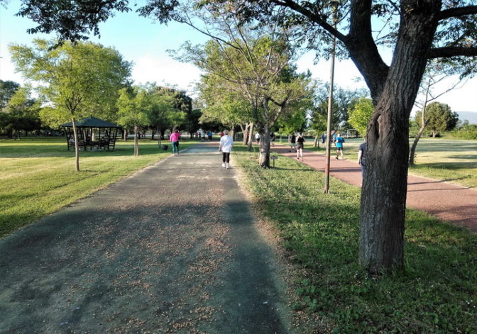 Πιστοποιημένος διασώστης στο πάρκο του Αγίου Γεωργίου