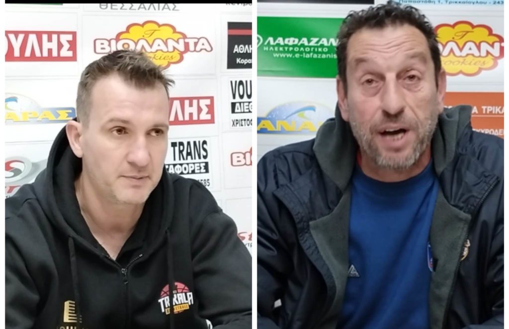 Οι δηλώσεις Φόρου - Καλαμπάκου μετά τη νίκη των Trikala Basket