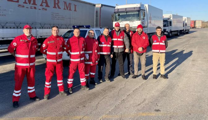 Θερμή υποδοχή στην Τουρκία για την ανθρωπιστική αποστολή του Eλλ. Ερυθρού Σταυρού