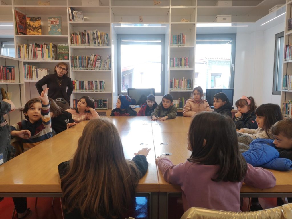 Επίσκεψη του 30ου Δημοτικού Σχολείου Τρικάλων στην Βιβλιοθήκη Καλαμπάκας