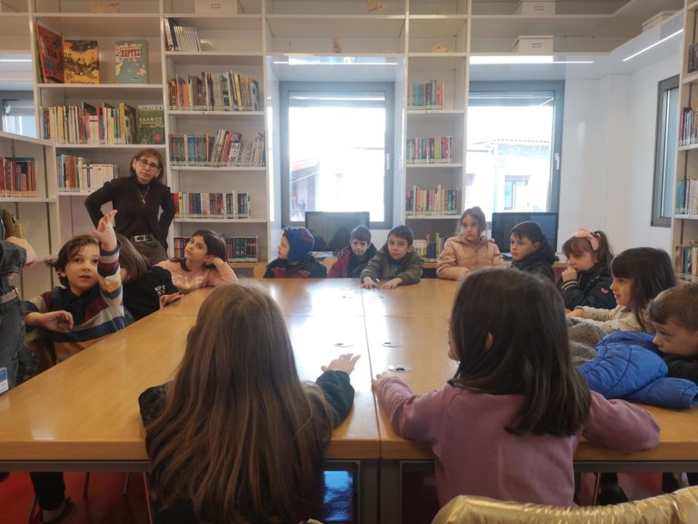 Επίσκεψη του 30ου Δημοτικού Σχολείου Τρικάλων στην Βιβλιοθήκη Καλαμπάκας