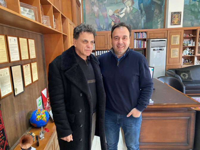 Συνάντηση Παπαστεργίου - Γακόπουλου για θέματα κοινού ενδιαφέροντος