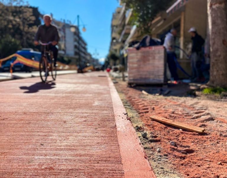 Δ. Τρικκαίων: Νέα πεζοδρόμια και ποδηλατόδρομος σε τμήματα των οδών Καρδίτσης – Πύλης