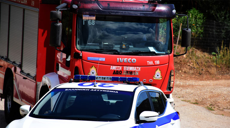 Κινητοποίηση της Πυροσβεστικής απέτρεψε τα χειρότερα στα Τρίκαλα