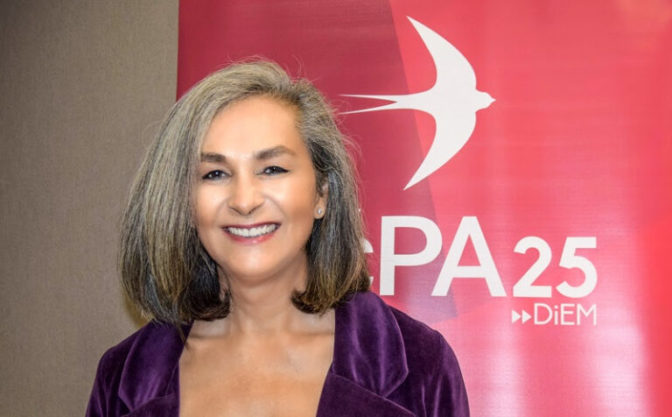 H Σακοράφα στο ψηφοδέλτιο επικρατείας του ΜέΡΑ25