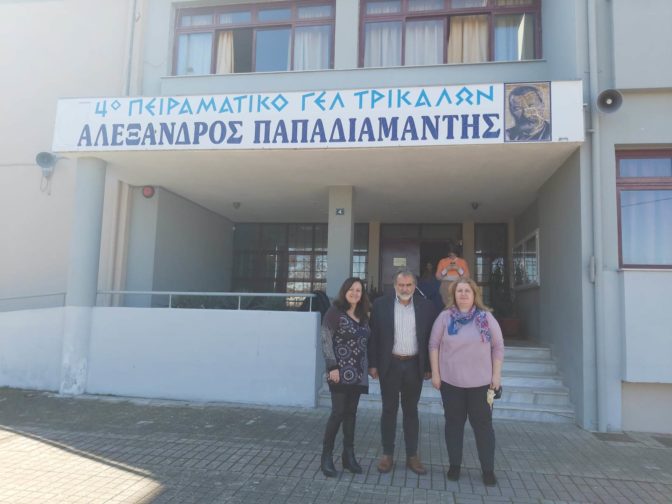 Ο Ντίνος Μπάρδας φιλοξενούμενος της Ομάδας Προφορικής Ιστορίας του 4ου ΓΕΛ