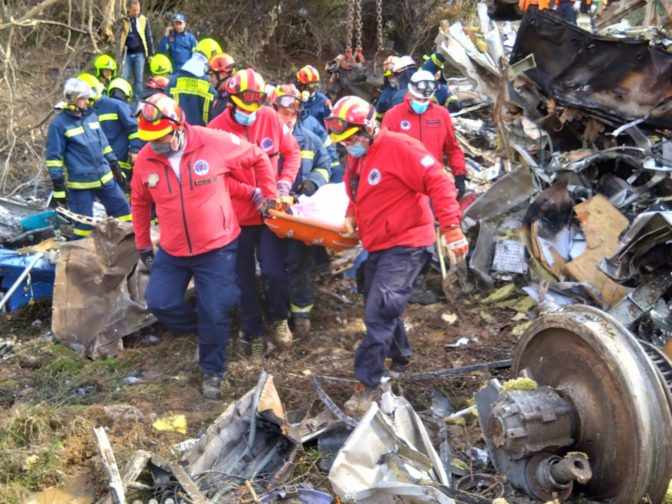 Η Ελληνική Ομάδα Διάσωσης Τρικάλων στα Τέμπη