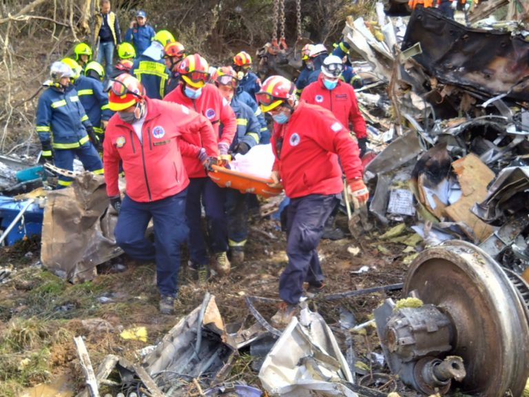 Η Ελληνική Ομάδα Διάσωσης Τρικάλων στα Τέμπη