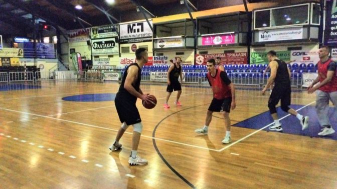 Κορυφώνεται η προετοιμασία των Trikala Basket για το παιχνίδι με τον Ολυμπιακό Βόλου