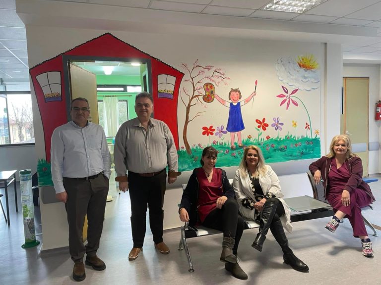 Καλλιτεχνική αύρα στο Παιδιατρικό του Κ.Υ.  Πύλης!