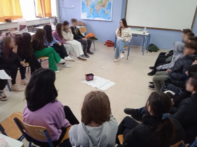 Για τις εξαρτήσεις στην εφηβεία ενημερώθηκαν μαθητές του 7ου Πειραματικού Γυμνασίου Τρικάλων