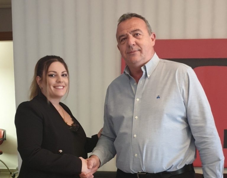 Η Ειρήνη Ανδρέου υποψήφια με τον Θεόδωρο Χήρα